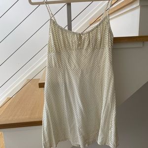 Urban Outfitters Polka Dot Tie Mini Dress!